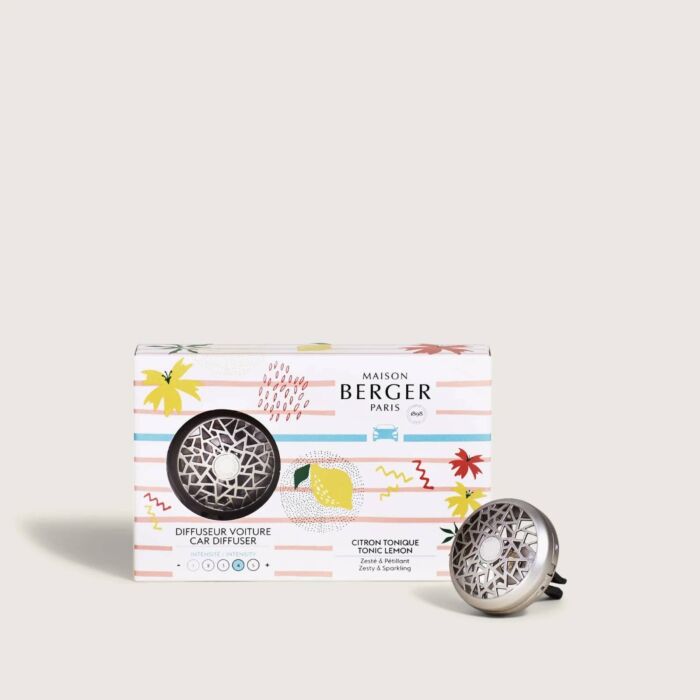 Maison Berger Tonic Lemon Riviera Car Diffuser